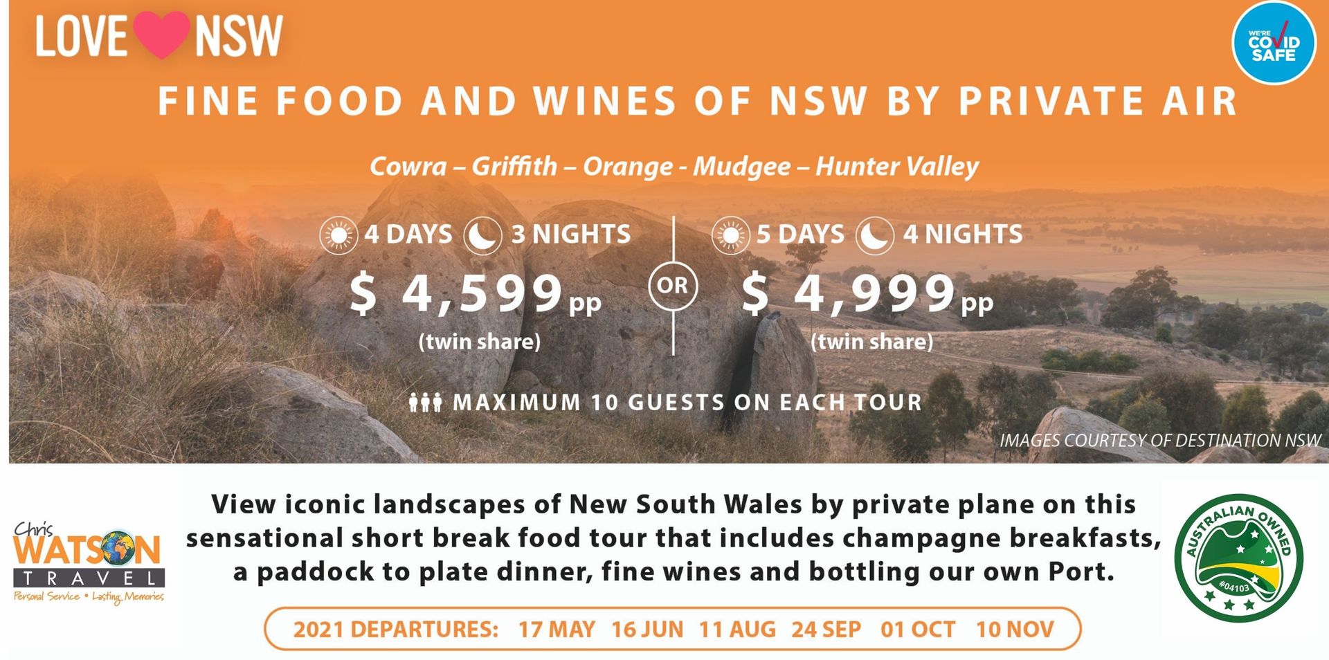 Fine Food & Wines of NSW