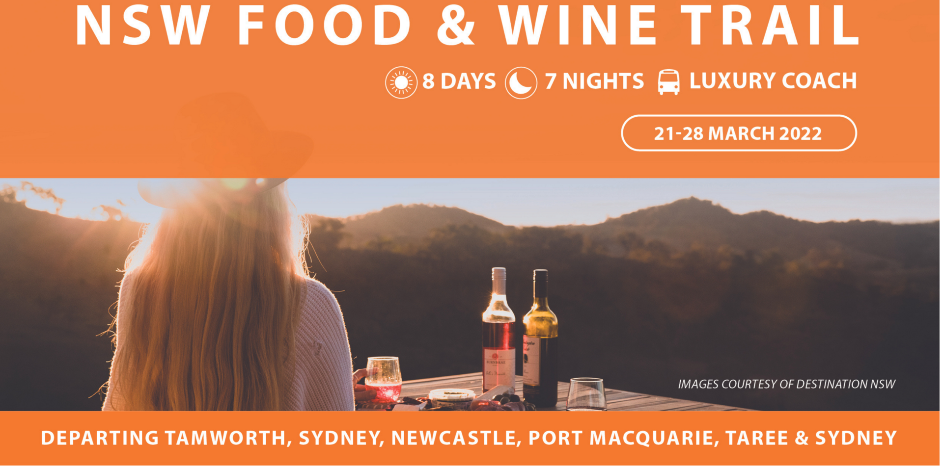 NSW Food & Wine Trail by Coach
